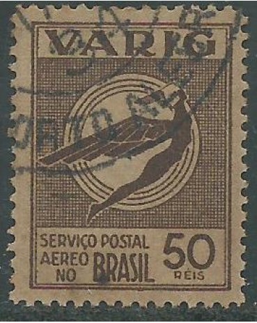 V-17 50 réis sépia/creme 14.265 C