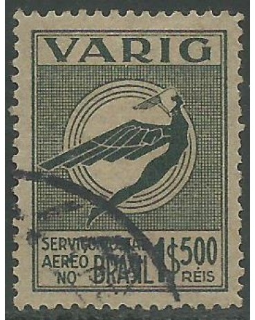 V-24 1$500 Réis verde escuro/verde 14.271 C