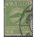 V-37 350 réis, verde 14.282 Carimbo será outro