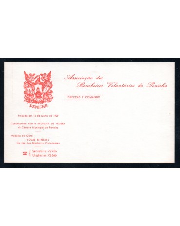 1980 Portugal 1980 Cartão Bombeiros -  14.548
