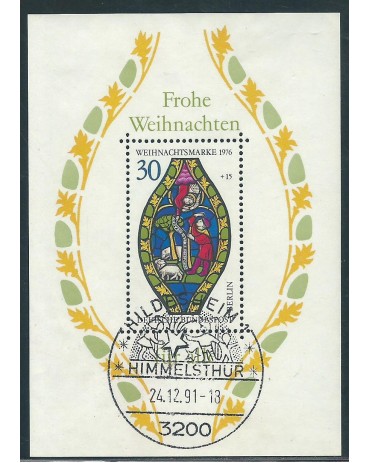 Alemanha Berlin 1976 Natal 14.637 carimbo comemorativo