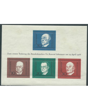 Alemanha  Bundespost 1968 Mint 14.665