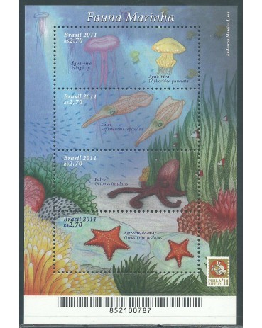B162  Fauna Marinha  Mint 14.938 