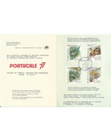 1977 Portual Cartela "Portucale 77" 15.104 Perfeita