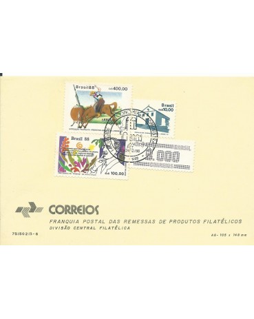 Franquia Postal, Faculdade de Economia  e Administração 10 anos, 1988 - 15.119
