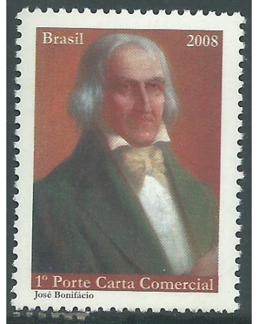 C2741/2008 Heróis Nacionais - José Bonifácio - Mint 15.157