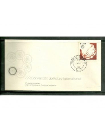 Fdc oficlal Rotary Internacional C 1201.   - 1380