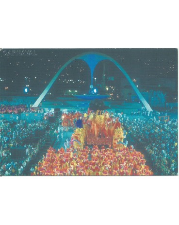 221 - Bilhete Postal - Carnaval - RJ  15.252