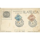 1942 Folhinha da Demonstração de Cultura Filatélica, SP 5 Ago 1942 -15.383