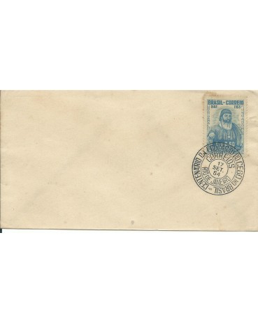 1954 Envelope  do Centenário Educação do Cego,  RJ, 17.7.54 -15.436
