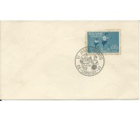 1956 Envelope do VI Jogos Infantis  DR - DF, 28/04/56 - 15.443