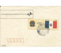 1982 Envelope da EBCT com selo e vinheta, 17.5.82 - 15.454