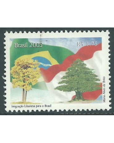 C2607 Imigração Libanesa para o Brasil 2005 - 15.577 Mint