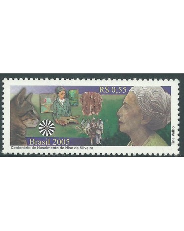 C2603 100 Anos do Nas. de Nise da Silveira 2005 - 15.580 Mint