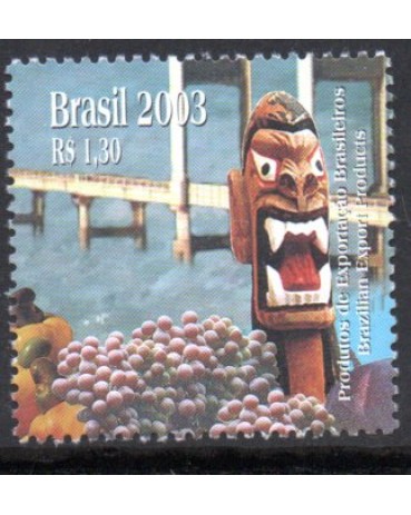 C2539 Produtos de Exportação Brasileiros, destacado do bloco 134 Mint 15.844