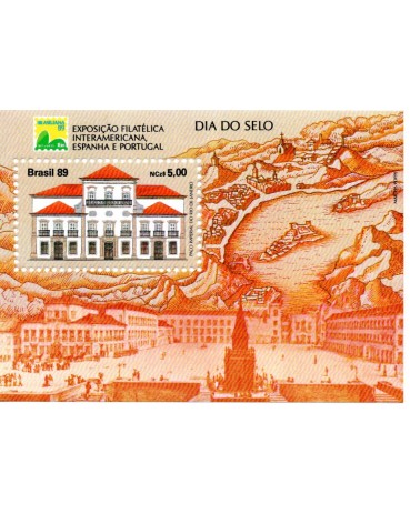 B81 Brasiliana  89 dia do selo 15.934 Mint