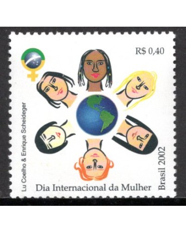 C2446 Dia Intetnacional do Mulher 16.145 Mint