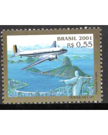 C2411 Aeronaves Brasileiras "Douglas C-47" 16.153a Mint