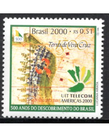C2249 Telecom 2000 América - 500 anos do descobrimento do Brasil 16.173  Novo