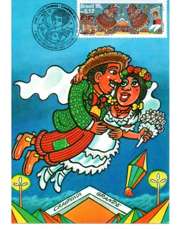 1995 Máximo Postal 196 Festas Juninas - Campina Grande 16.284