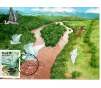 1995 Máximo Postal 203 Lubrapex 95 Ave/canoa 16.286