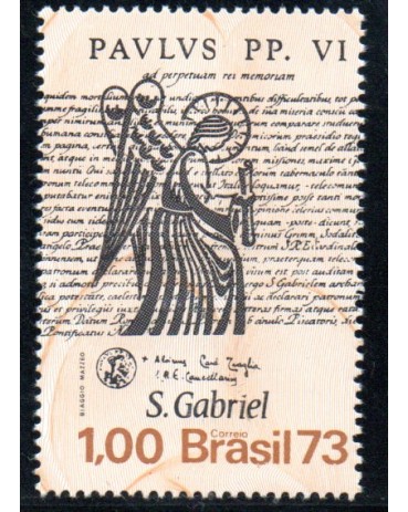 C804 São Gabriel destacado do Bloco B035 16.399 Mint
