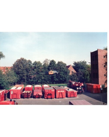 Alemanha Foto Postal,Bombeiros de Hamburgo, Outubro de 1993 - 16.498