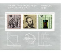 Alemanha Bundespost 1984 Novo 16.941