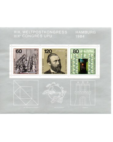 Alemanha Bundespost 1984 Novo 16.941