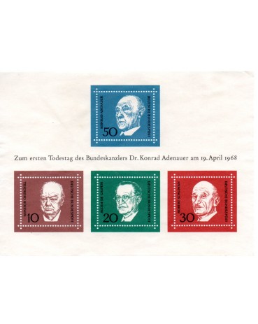 Alemanha Bundespost 1968 Novo 16.942