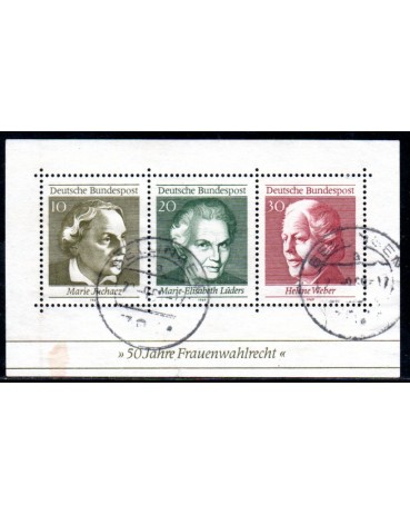 Alemanha Bundespost 1969  - 16.944 Carimbado