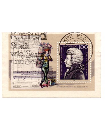 Alemanha Bundespost 1991 Carimbado 16.970 o carimbo poderá ser outro