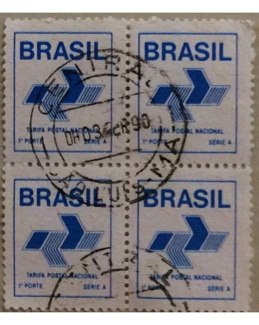 R667 série A, azul e bege 17.221