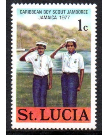 Escotismo Santa Lúcia 1977  mint 17.422