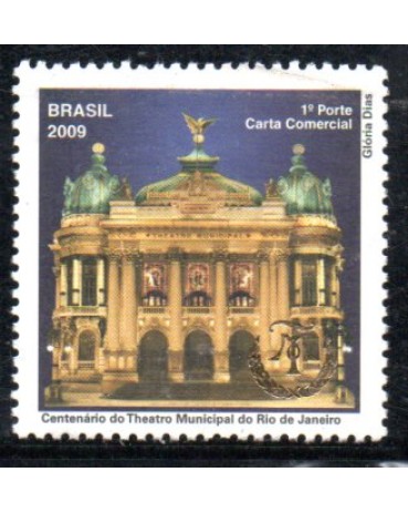 C2823 Teatro Municipal do Rio de Janeiro Mint 1623
