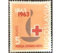 Yugoslávia 1963 mint s/goma 17.724
