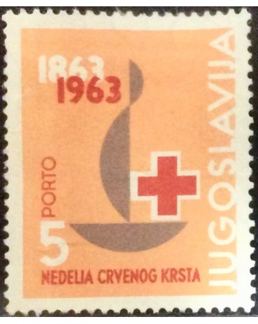 Yugoslávia 1963 mint s/goma 17.724