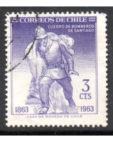 Chile 1963 carimbado 17.822