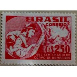 Brasil 1956, mint, 100 anos do corpo de bombeiros 17.929