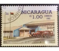 Nicarágua 1985, carimbado 17.968