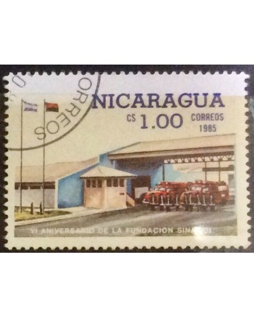 Nicarágua 1985, carimbado 17.968