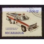 Nicarágua aéreo 1985/carimbado 17.970