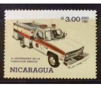 Nicarágua aéreo 1985 Novo 17.971