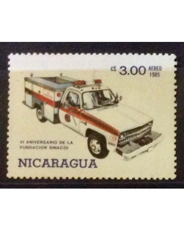Nicarágua aéreo 1985 Novo 17.971