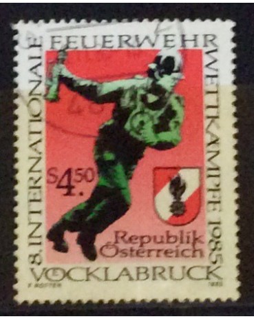 Áustria 1985 carimbado 18.020