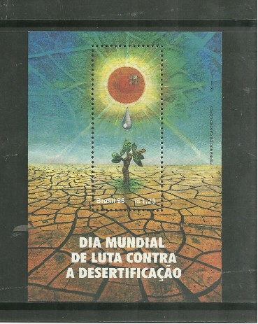 B105 Dia Mundial da luta contra a Desertificação, mint  1667