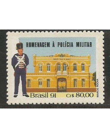 C1770 Homenagem a Polícia Militar 18.181 Mint
