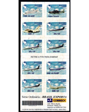 R793/802 CD25 Aeronaves Brasileiras, Brasil Exporta 18.239 Novo
