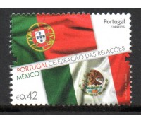 2014 Portugal Bandeira 18.248 carimbado
