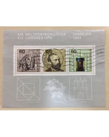 Alemanha Bundespost 1984 Carimbado 18.253